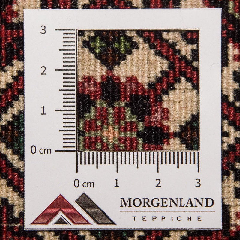 Loper Perzisch tapijt - Bijar - Koninklijk - 246 x 77 cm - blauw