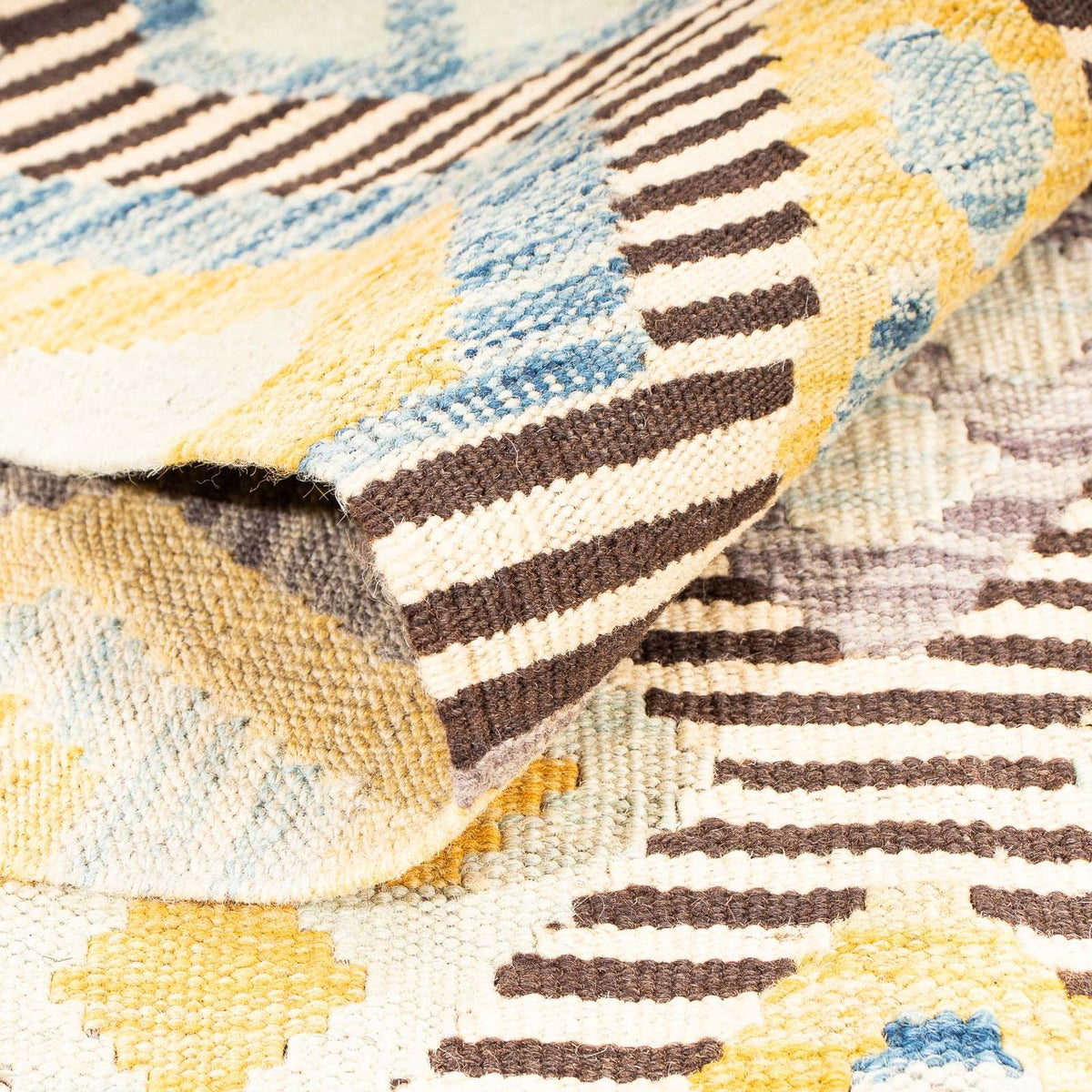 Kelim tapijt - Splash - 175 x 125 cm - veelkleurig