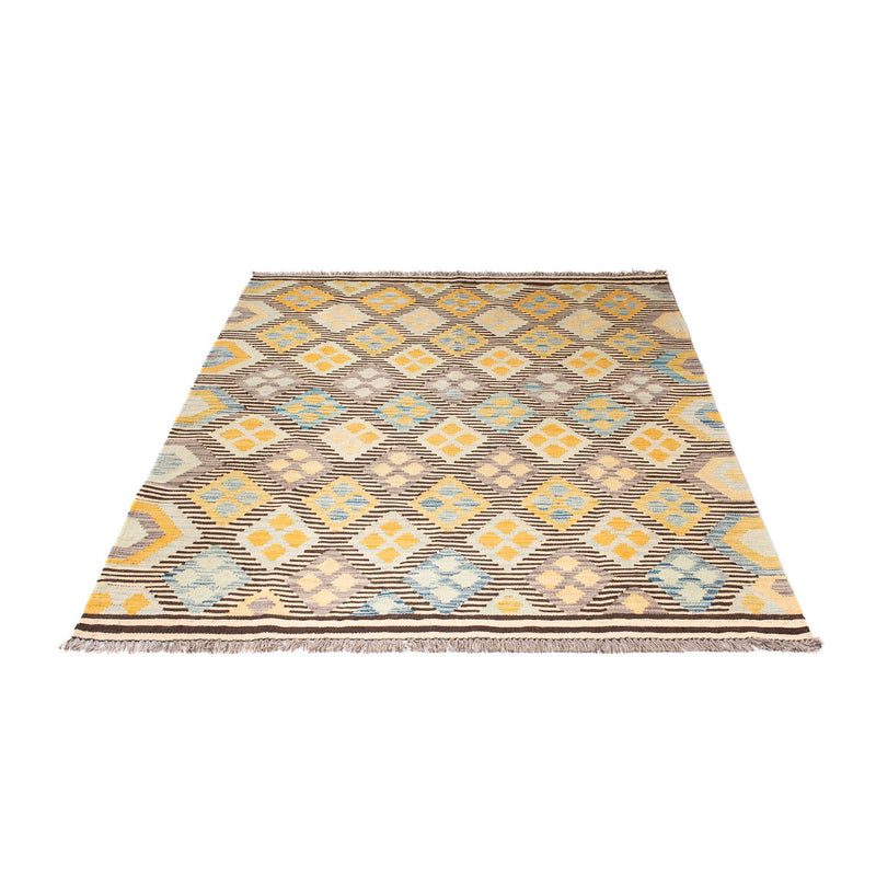 Kelim tapijt - Splash - 175 x 125 cm - veelkleurig