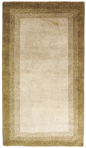 Gabbeh tapijt - Indus - 159 x 91 cm - beige