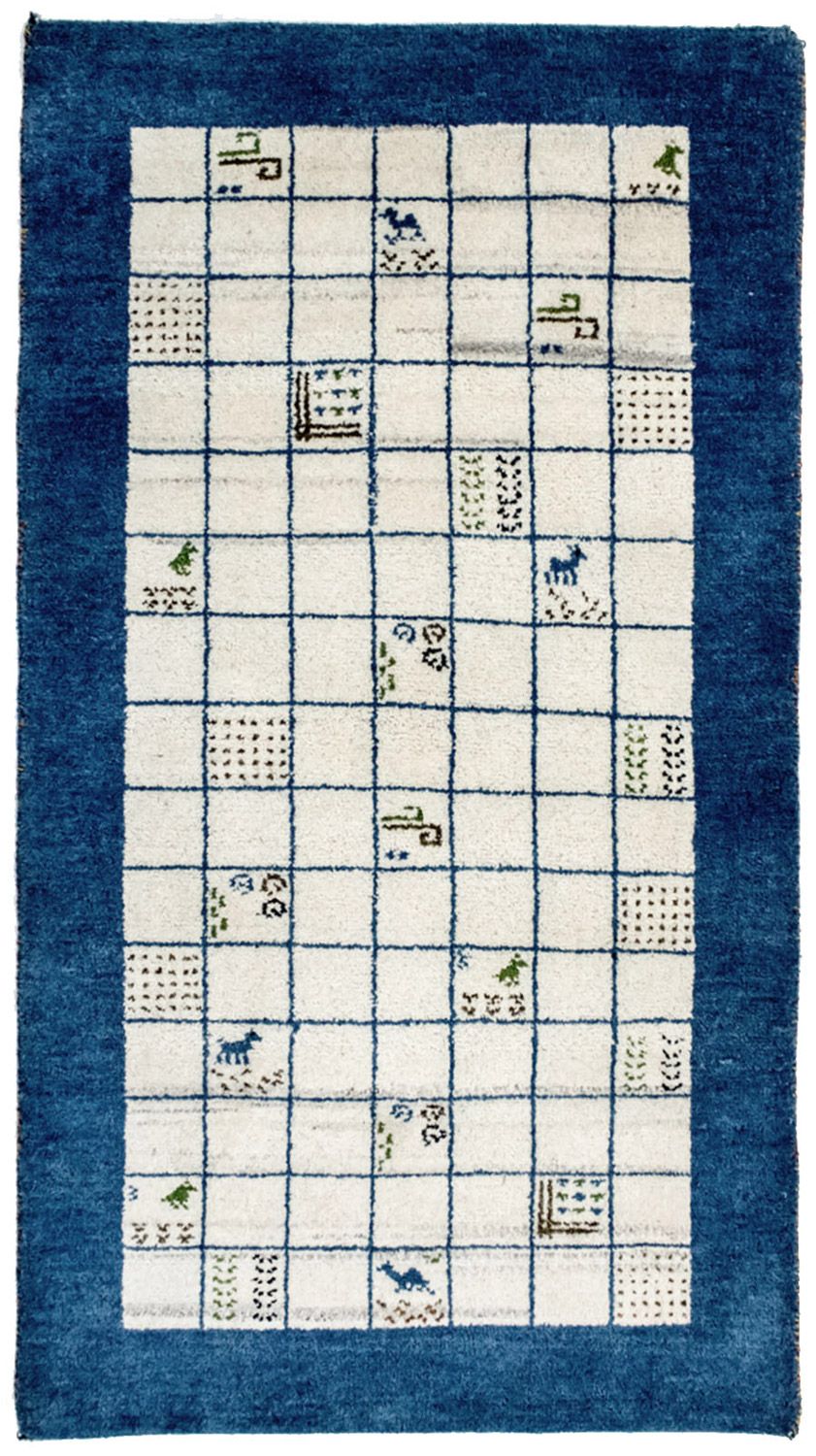 Gabbeh tapijt - Indus - 162 x 92 cm - beige