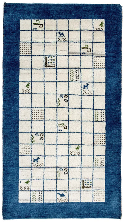 Indo Gabbeh Tapijt 92x162cm - Wollen tapijt