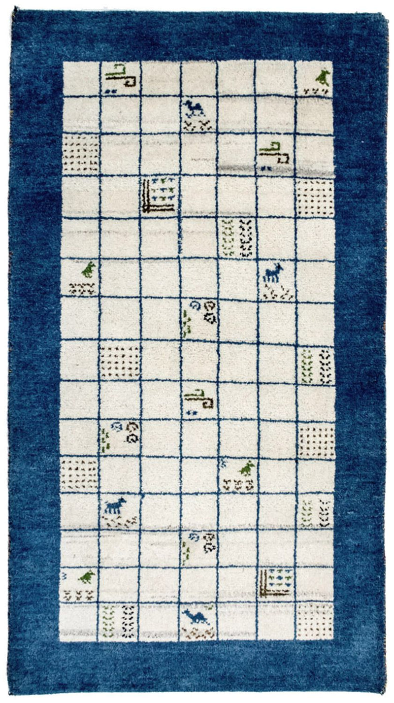 Gabbeh tapijt - Indus - 162 x 92 cm - beige