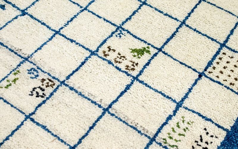 Gabbeh tapijt - Indus - 162 x 92 cm - beige