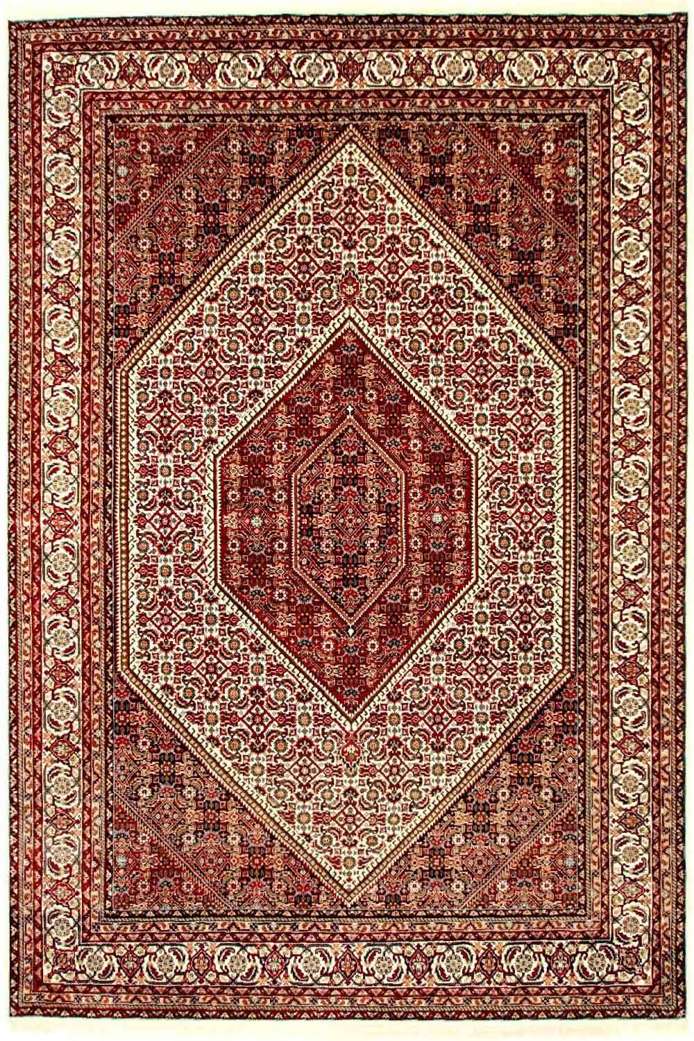 Perzisch tapijt - Bijar - 246 x 170 cm - rood