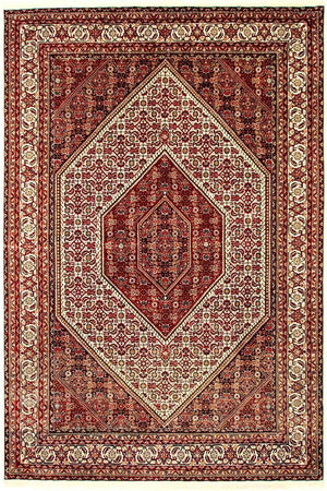 Perzisch tapijt - Bijar - 246 x 170 cm - rood