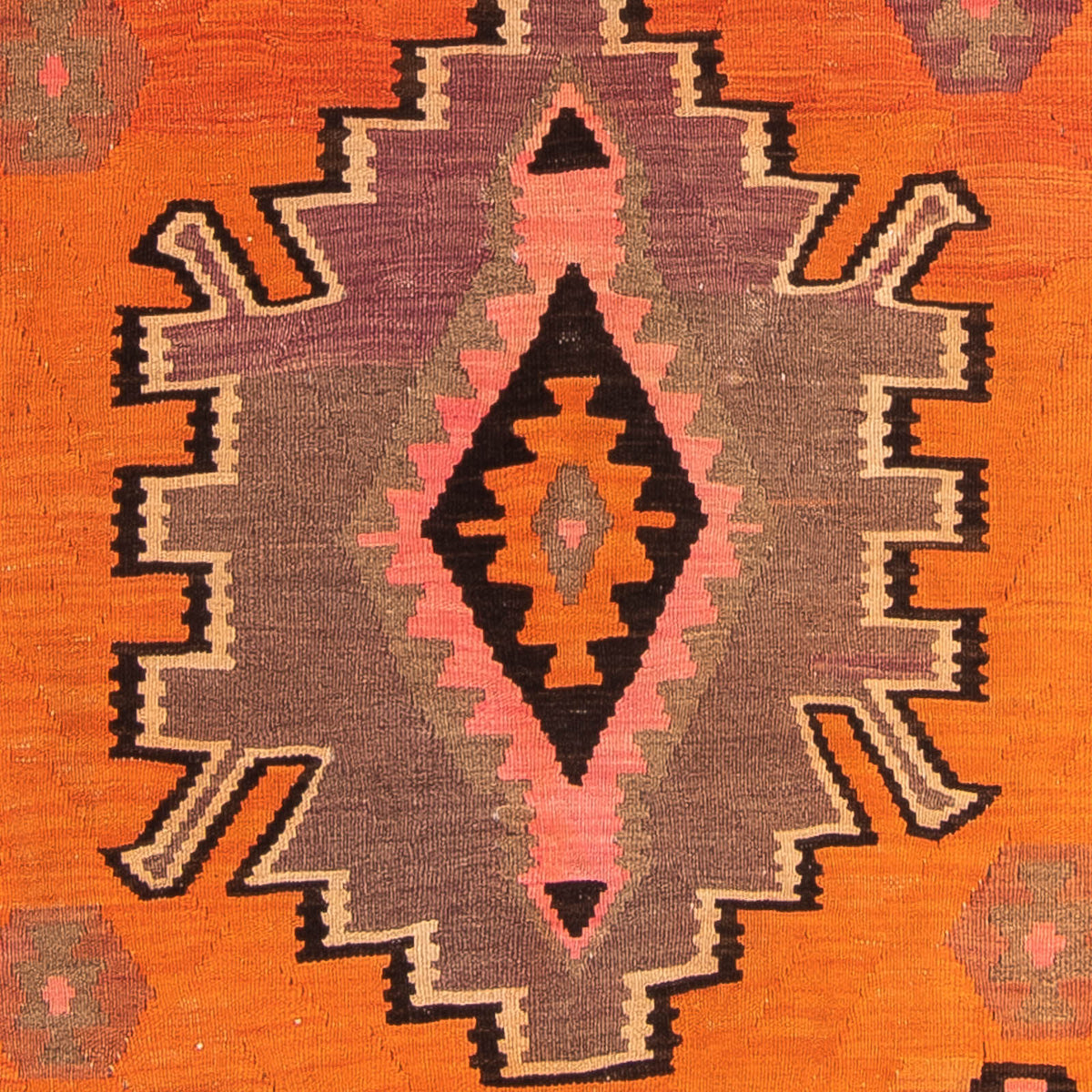 Loper Kelim tapijt - Oud - 265 x 135 cm - veelkleurig