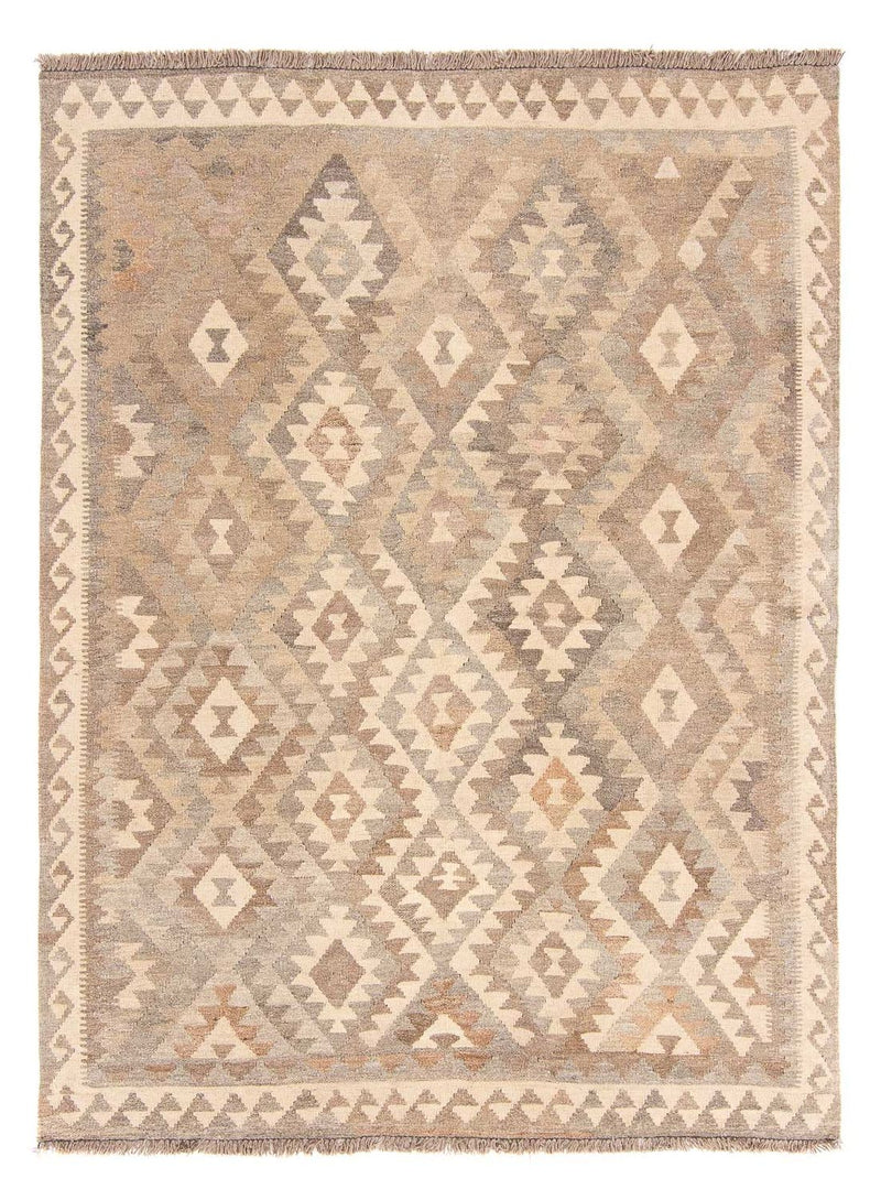 Kelim tapijt - Trendy - 205 x 151 cm - beige