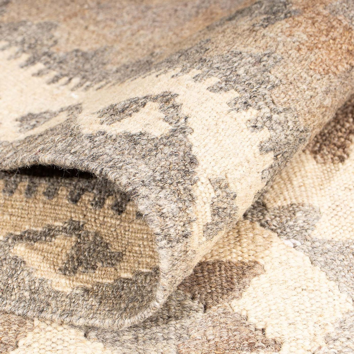 Kelim tapijt - Trendy - 205 x 151 cm - beige