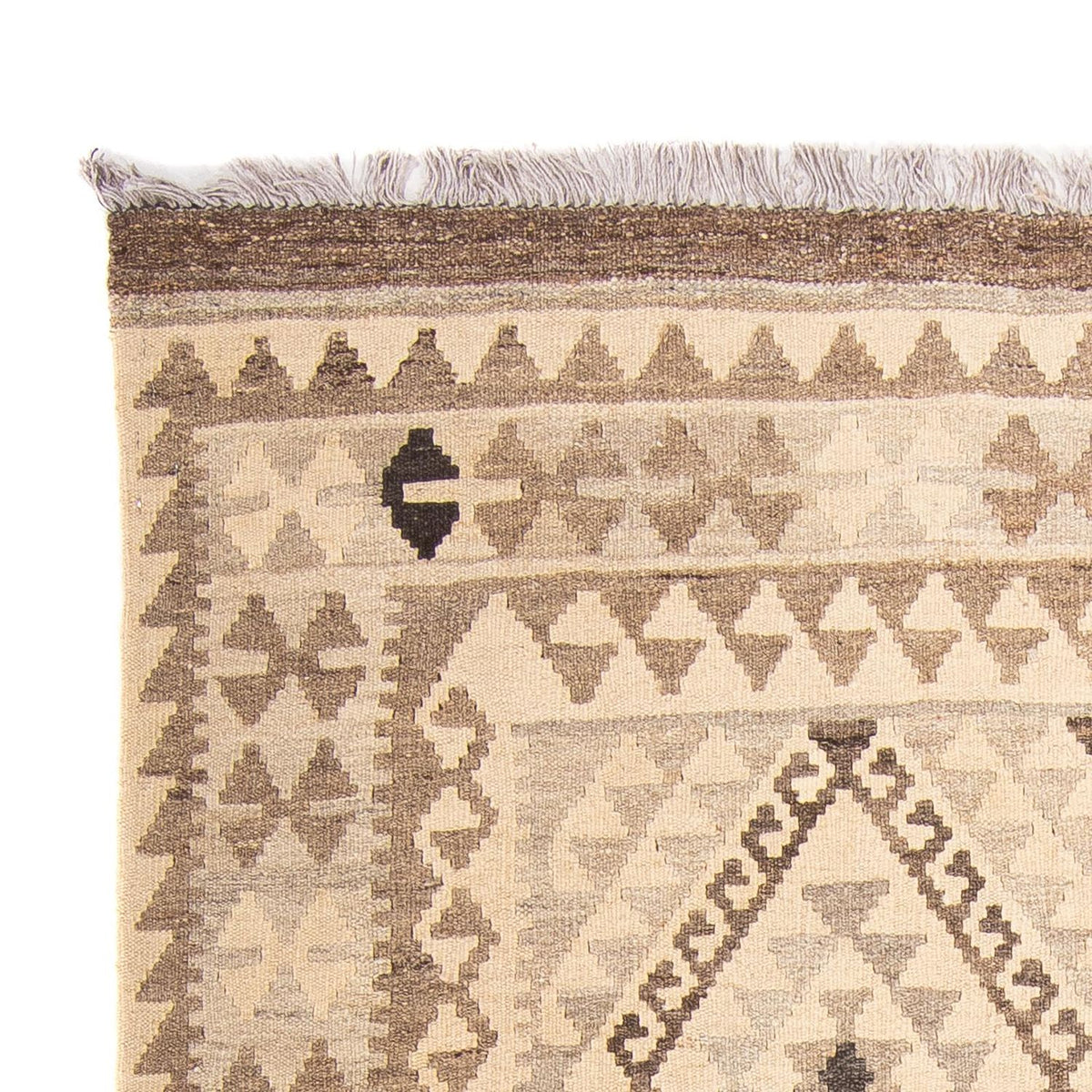 Kelim tapijt - Splash - 190 x 130 cm - beige