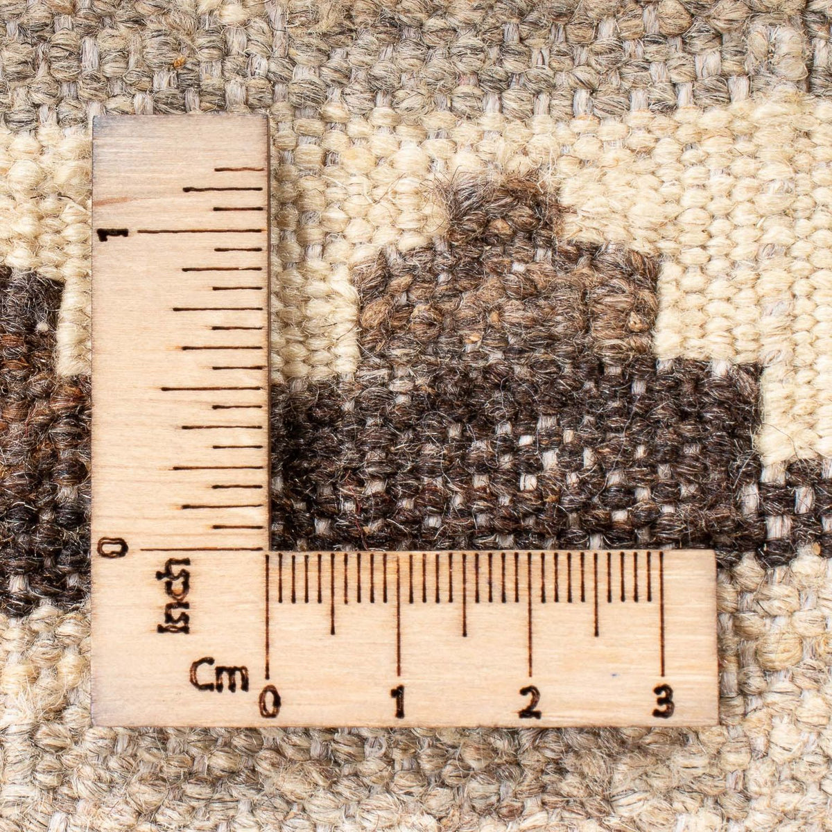 Kelim tapijt - Splash - 196 x 134 cm - natuur