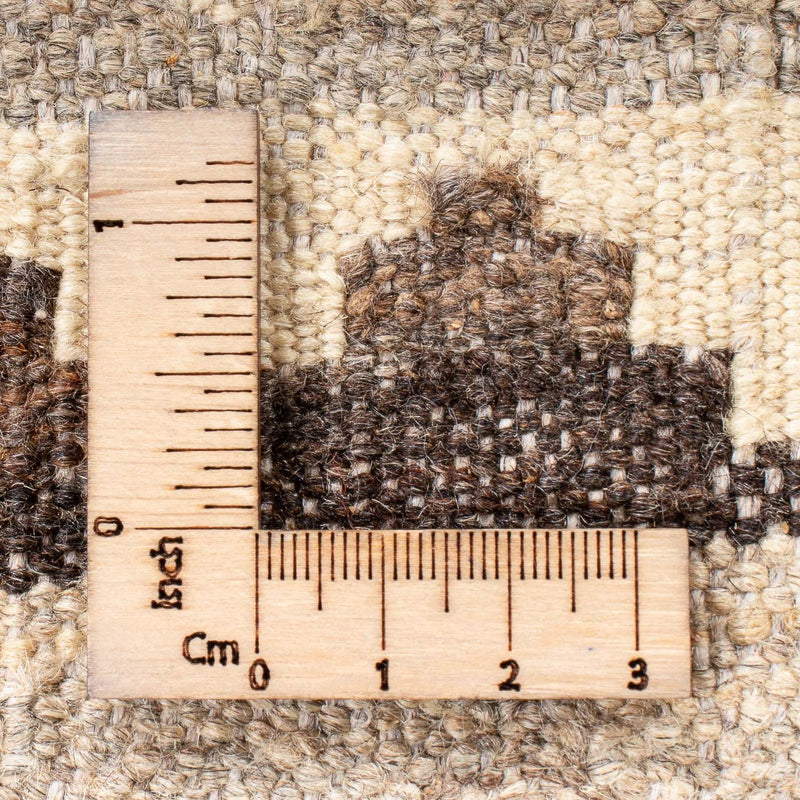 Kelim tapijt - Splash - 196 x 134 cm - natuur