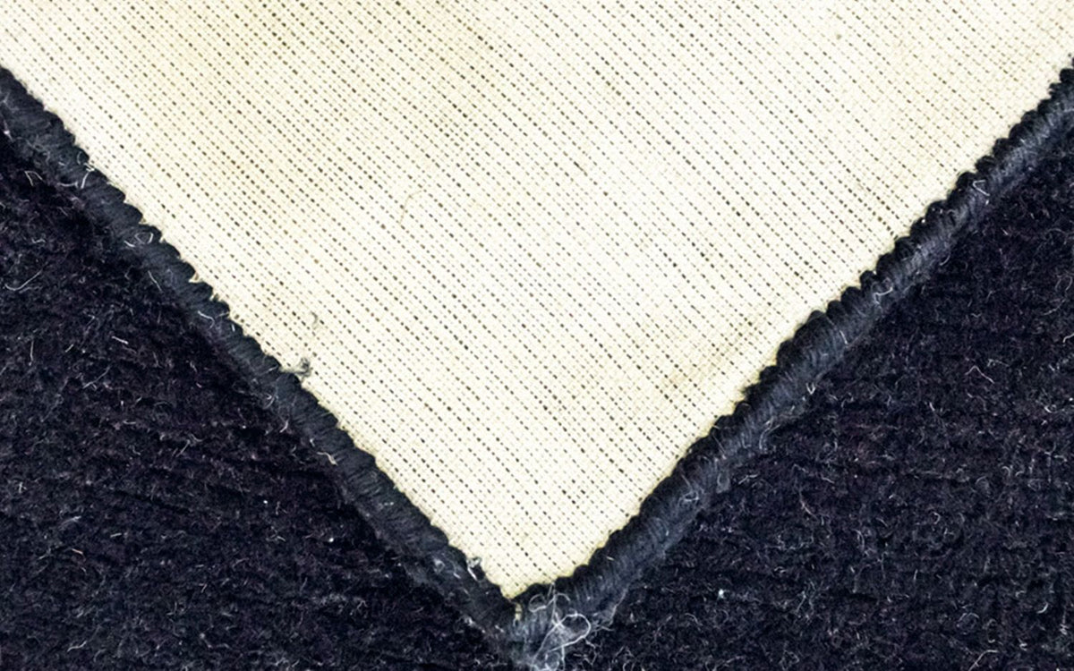 Wollen tapijt - 120 x 75 cm - blauw