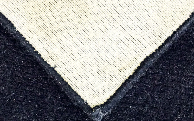 Wollen tapijt - 120 x 75 cm - blauw