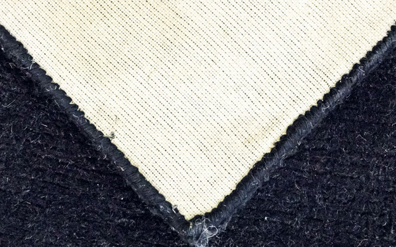 Wollen tapijt - 120 x 75 cm - blauw