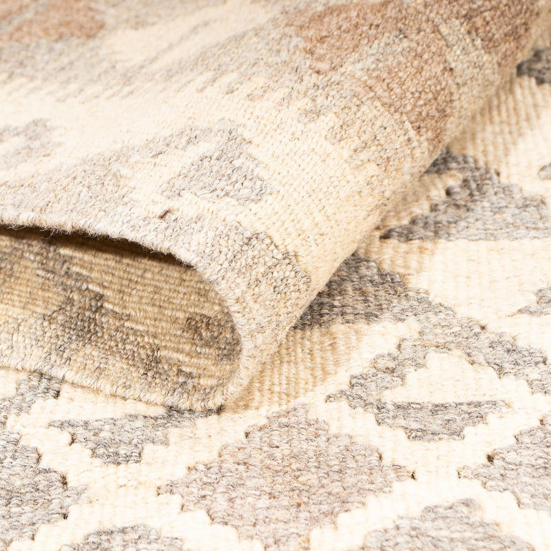 Kelim tapijt - Splash - 174 x 127 cm - lichtbruin