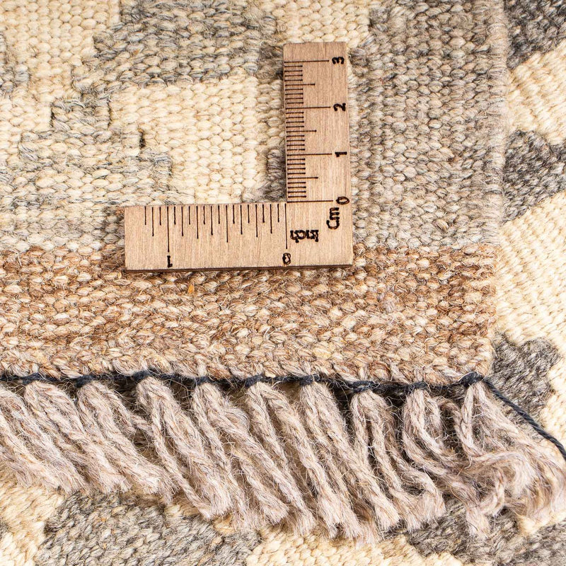 Kelim tapijt - Splash - 174 x 127 cm - lichtbruin