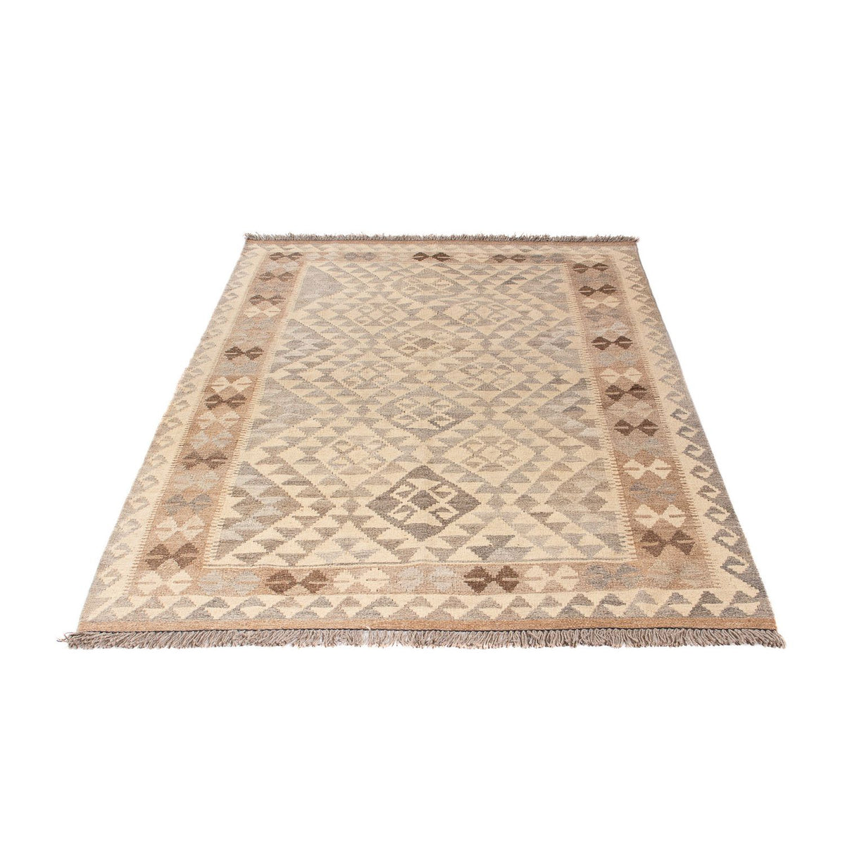 Kelim tapijt - Splash - 173 x 125 cm - beige
