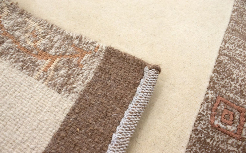 Nepal tapijt - 140 x 70 cm - beige
