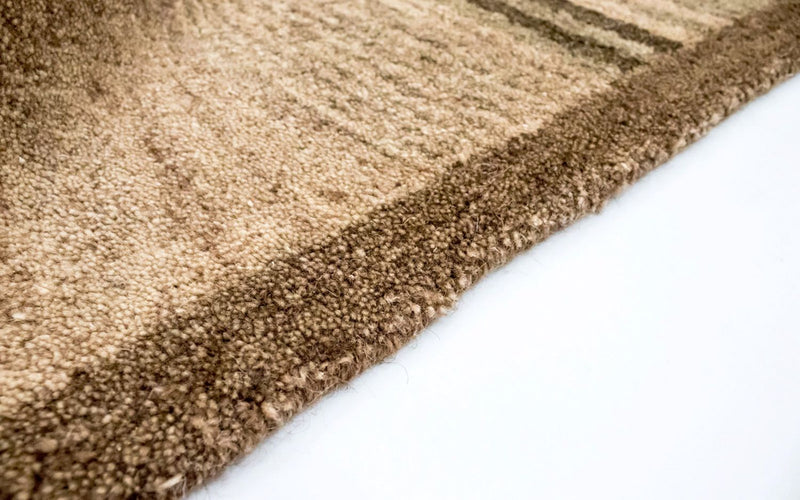 Wollen tapijt - 196 x 139 cm - beige