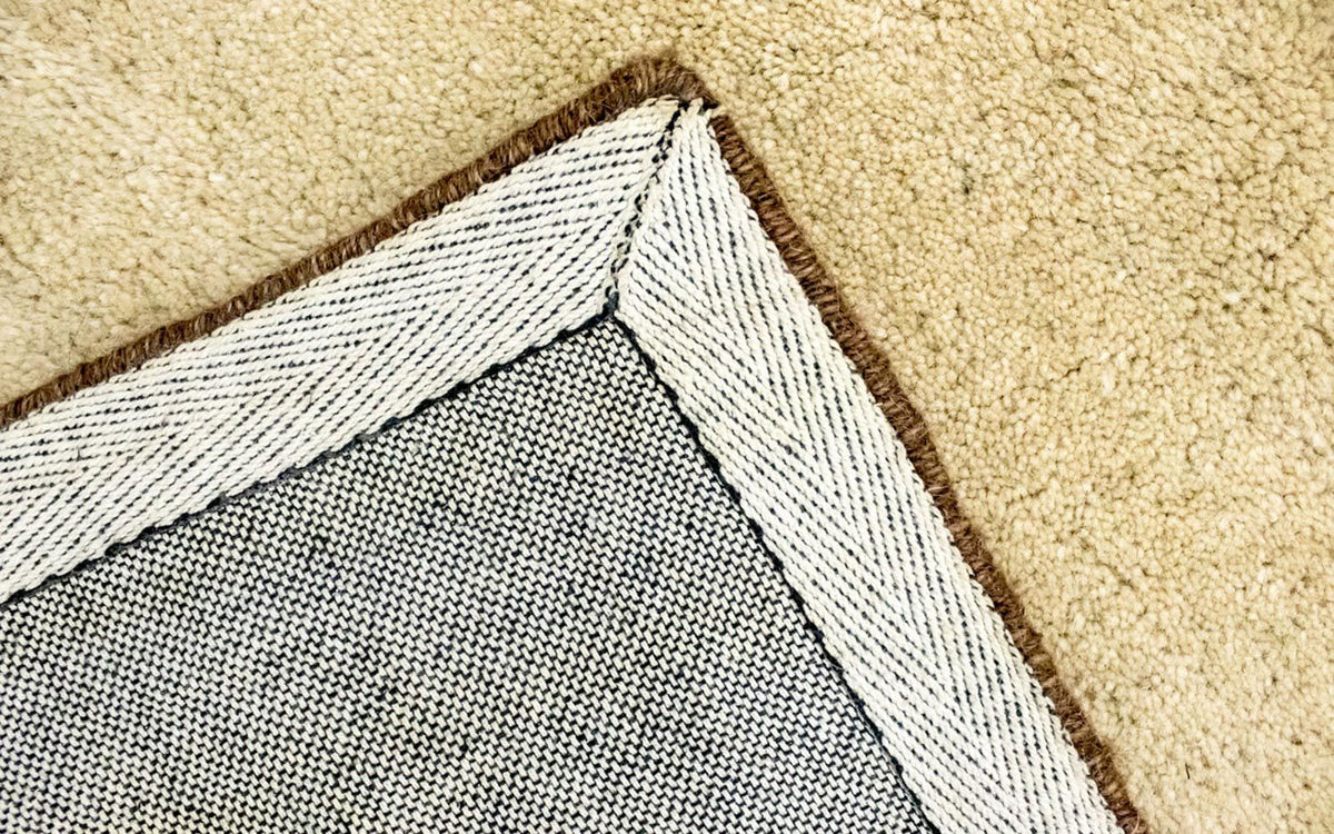 Wollen tapijt - 196 x 139 cm - beige