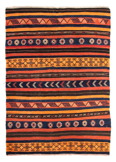 Antiek kilim Tapijt 157x210cm