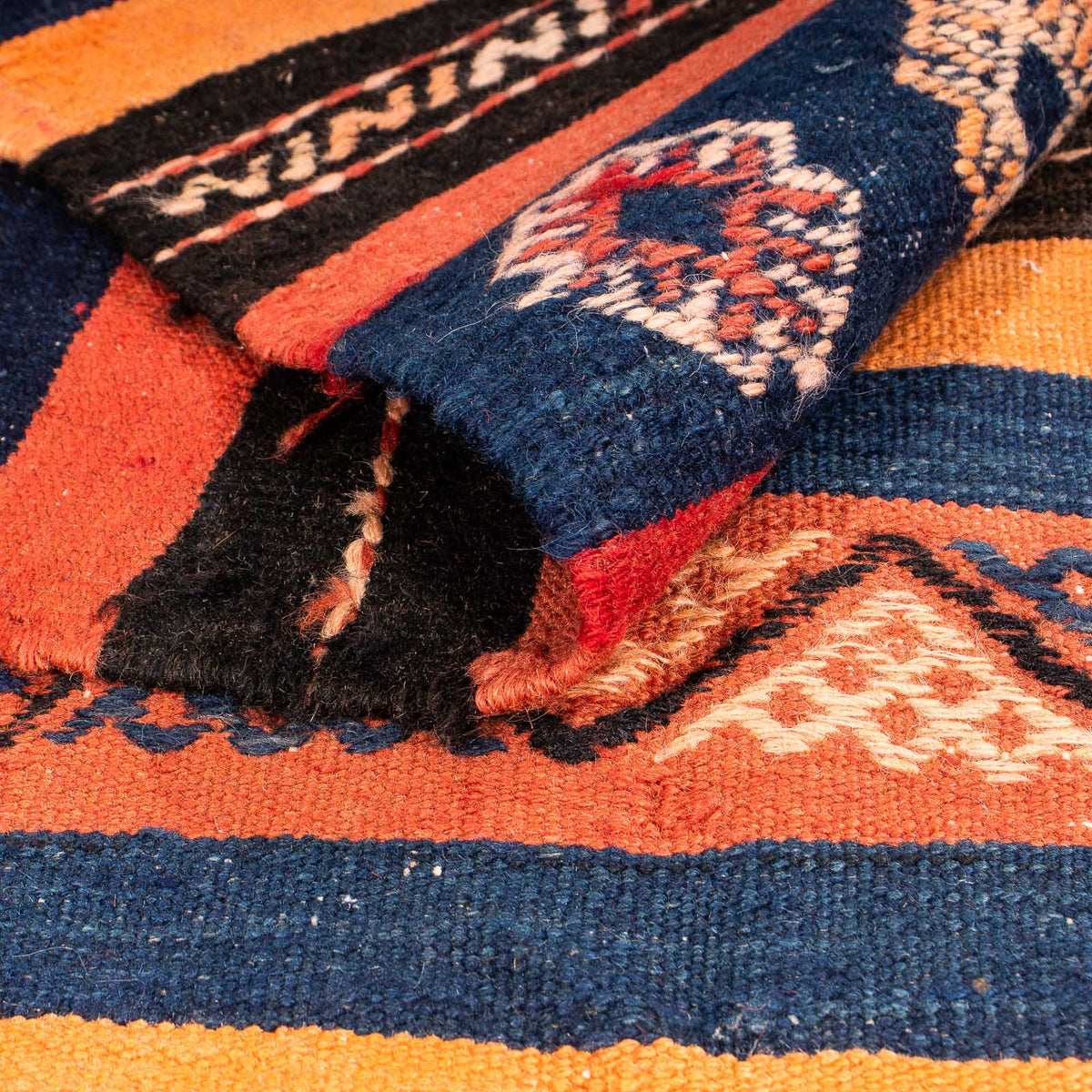 Kelim tapijt - Oud - 210 x 157 cm - veelkleurig