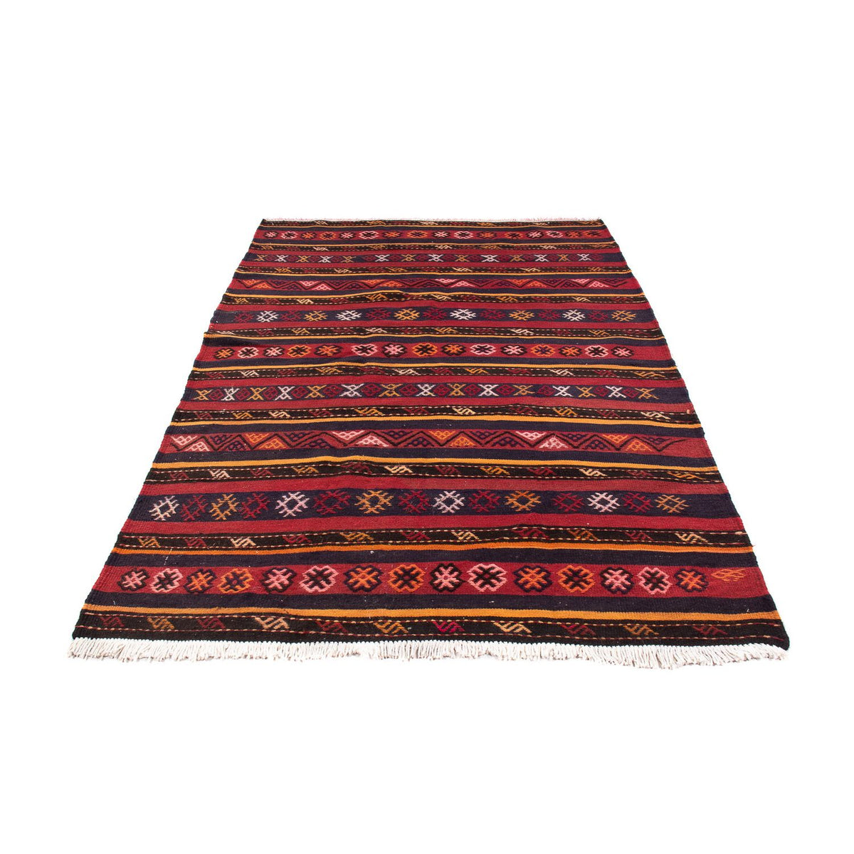 Kelim tapijt - Oud - 210 x 140 cm - veelkleurig