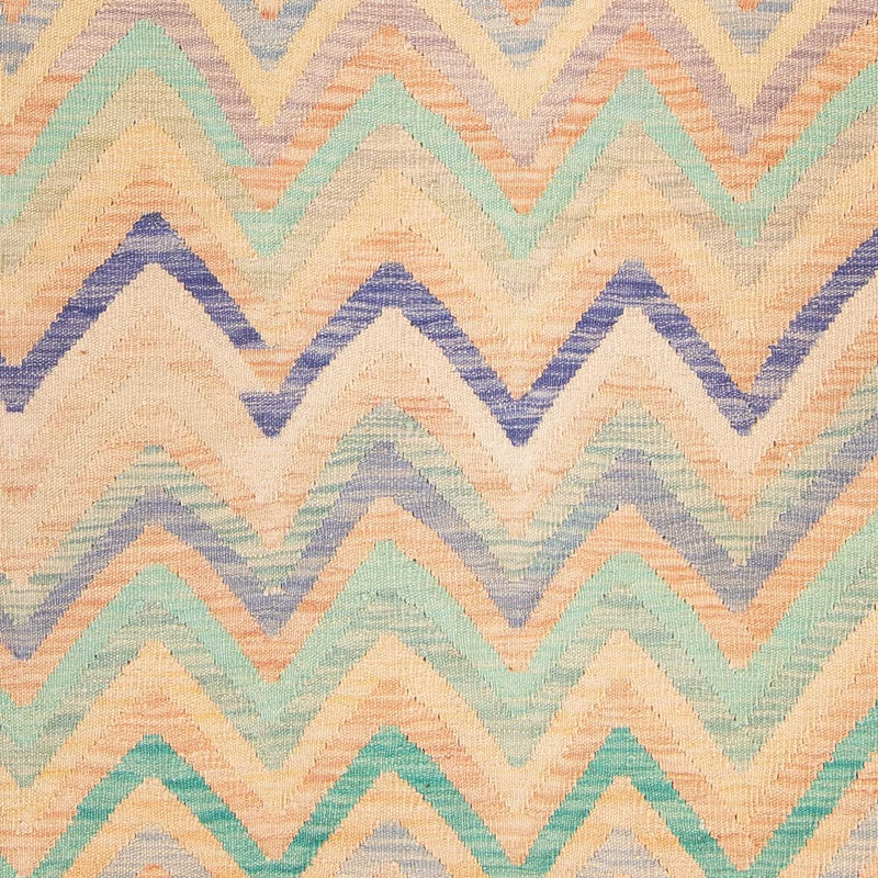 Kelim tapijt - Splash - 203 x 152 cm - veelkleurig