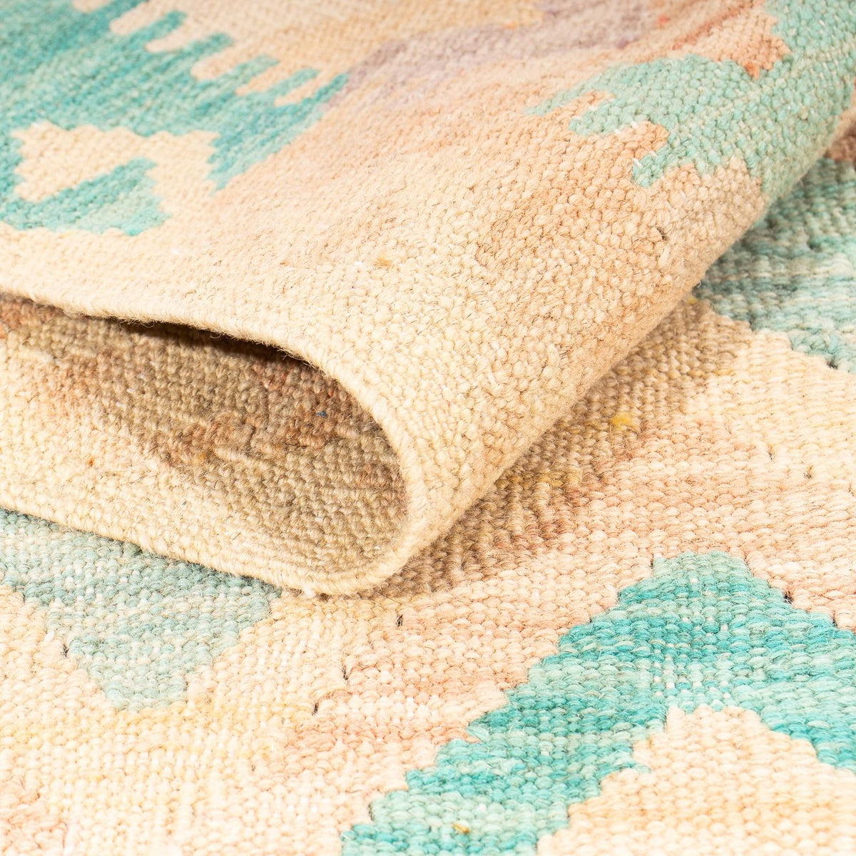 Kelim tapijt - Splash - 203 x 152 cm - veelkleurig