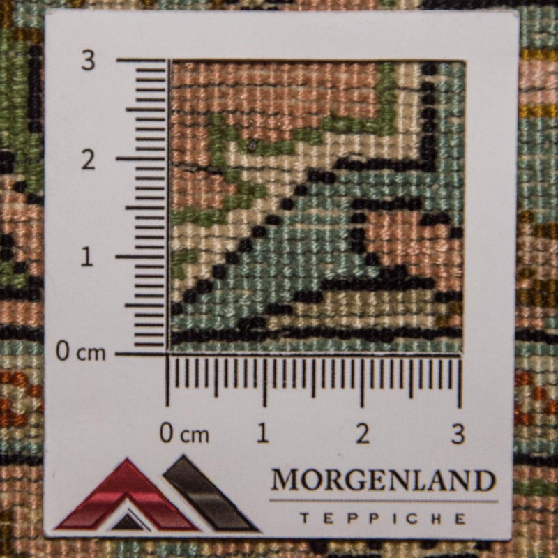 Zijden tapijt - Kashmir Silk - 148 x 93 cm - beige