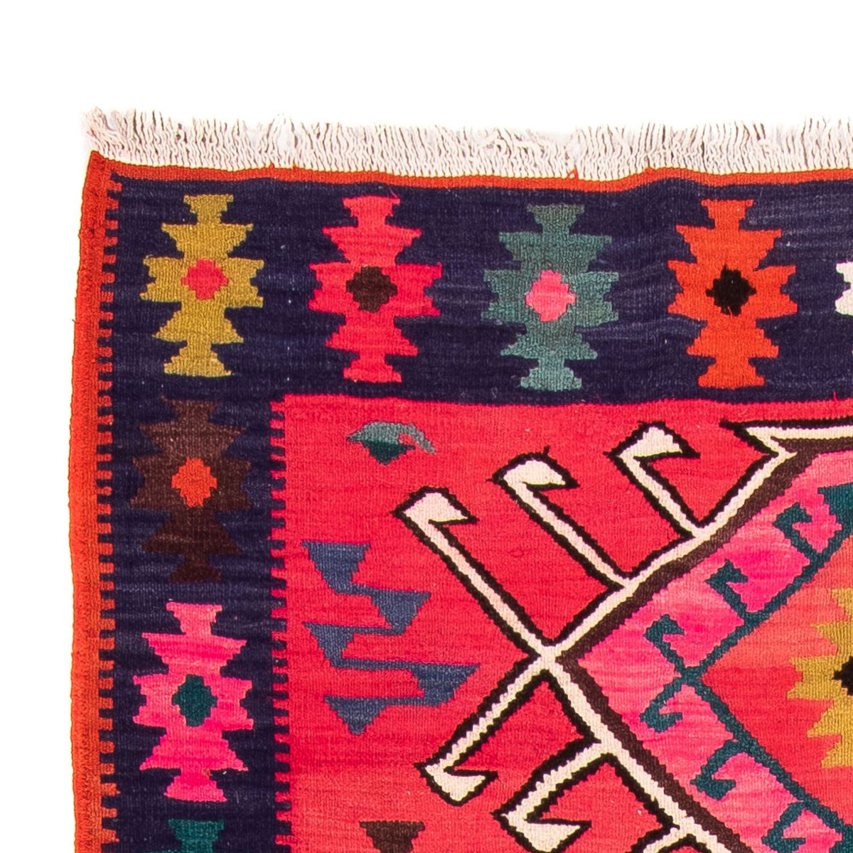 Kelim tapijt - Oud - 250 x 150 cm - veelkleurig