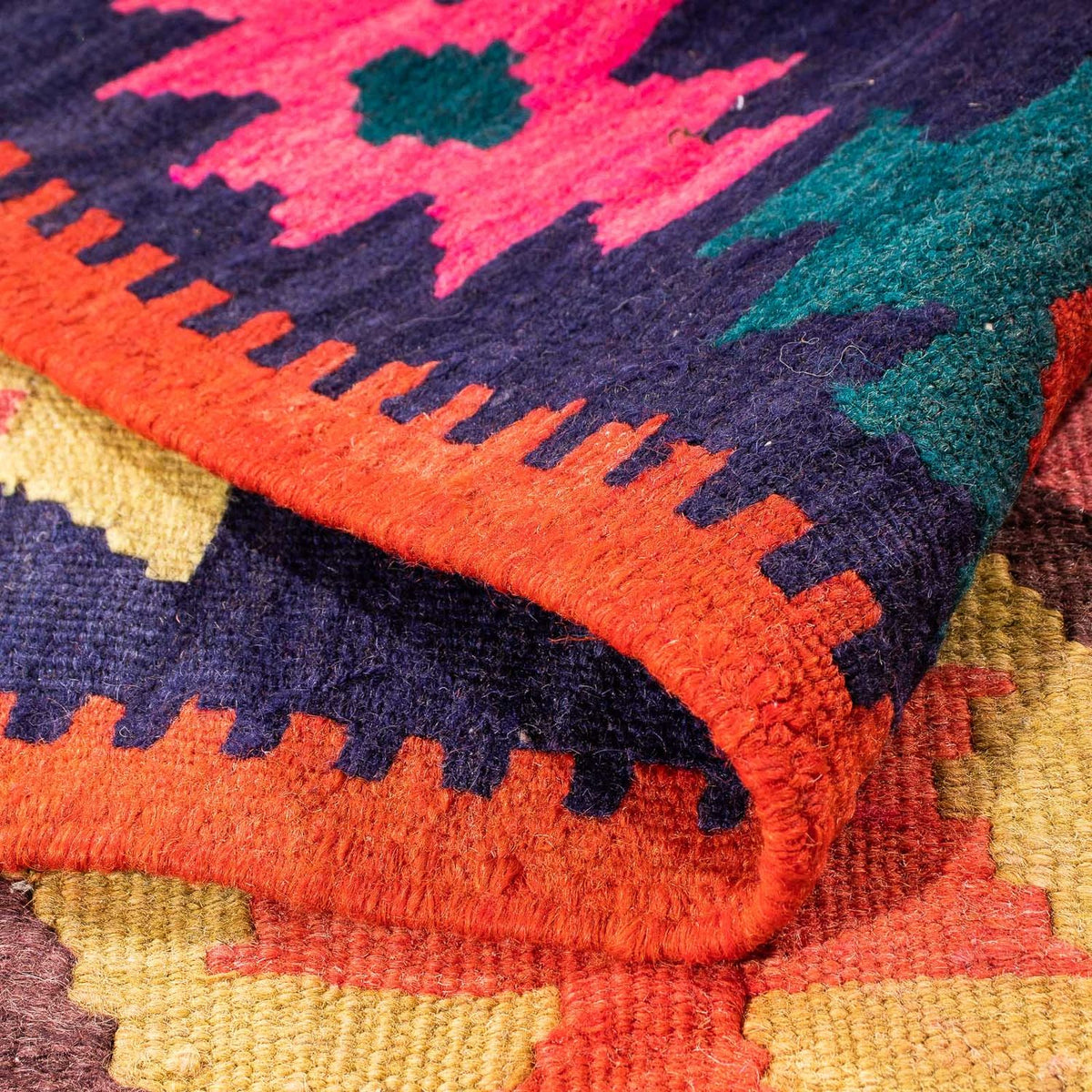 Kelim tapijt - Oud - 250 x 150 cm - veelkleurig