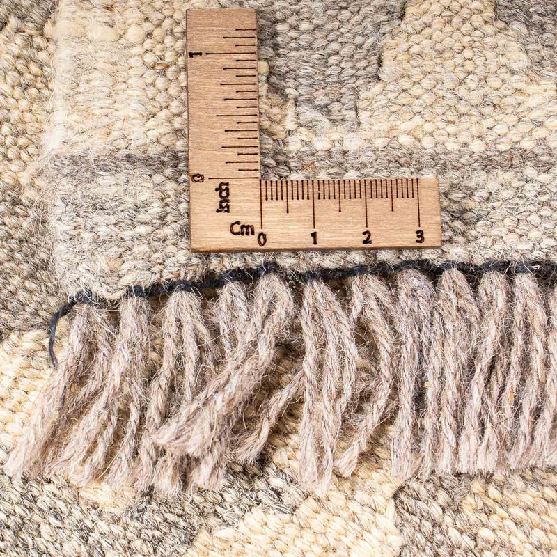 Kelim tapijt - Splash - 210 x 154 cm - beige