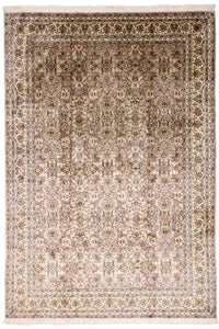 Zijden tapijt - Kashmir Silk - 308 x 204 cm - beige