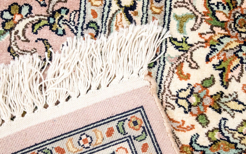 Zijden tapijt - Kashmir Silk - 308 x 204 cm - beige