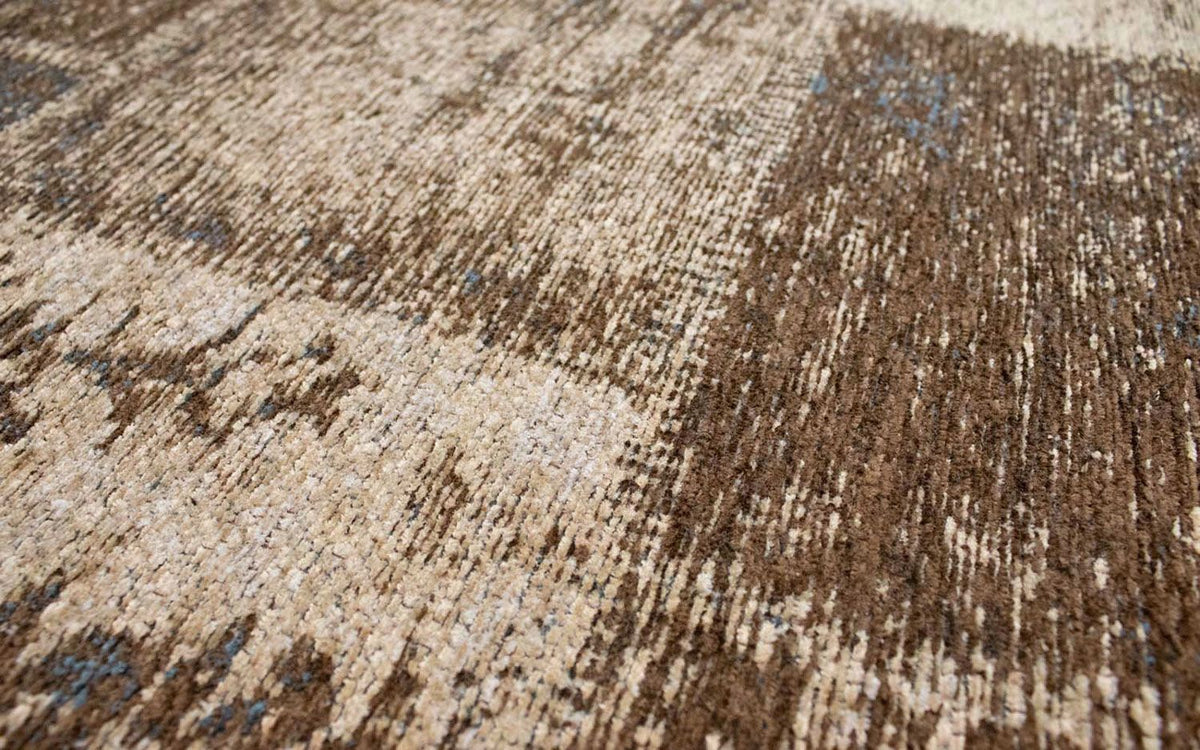 Patchwork tapijt - 93 x 61 cm - veelkleurig