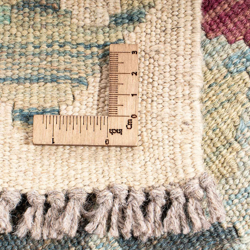 Kelim tapijt - Splash - 204 x 154 cm - veelkleurig