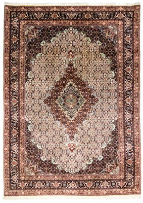 Perzisch tapijt - Bijar - Koninklijk - 296 x 210 cm - blauw