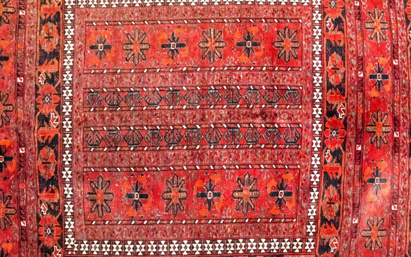 Afghaans tapijt - Bukhara - 225 x 172 cm - rood