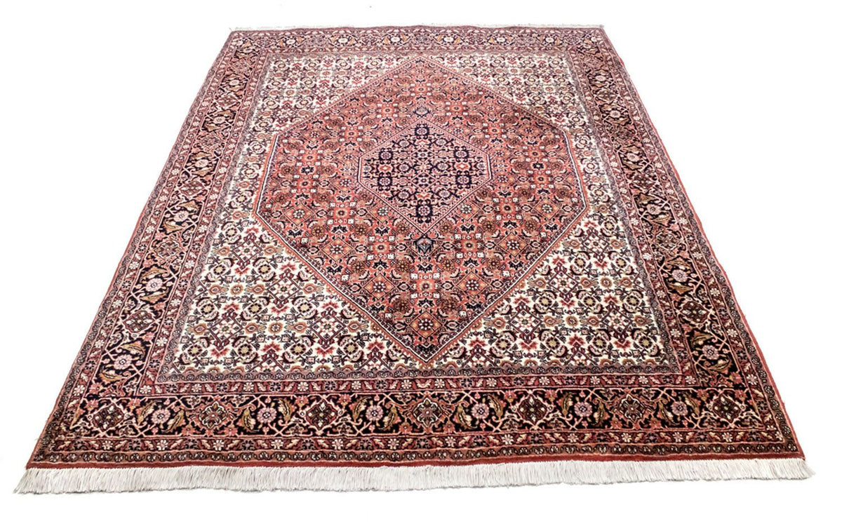 Perzisch tapijt - Bijar - 235 x 178 cm - licht rood