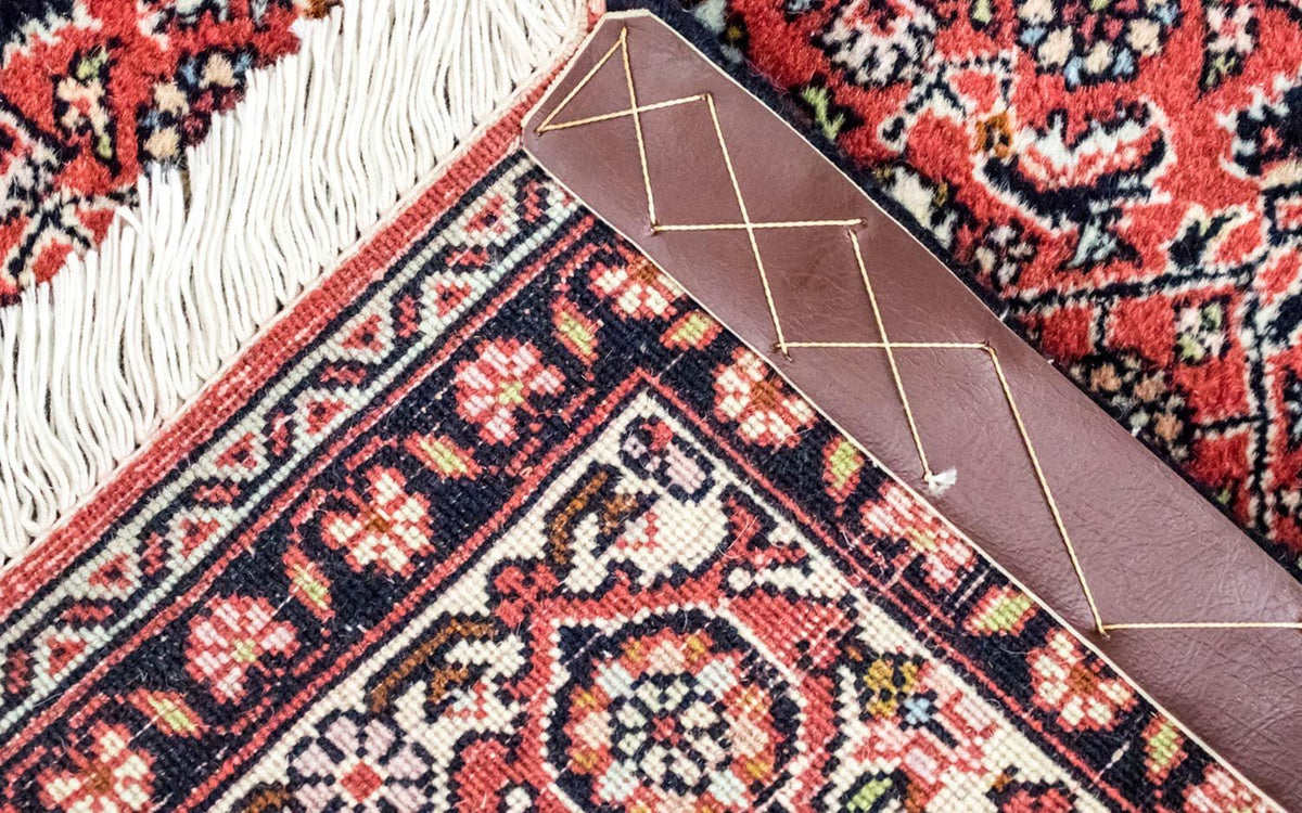 Perzisch tapijt - Bijar - 216 x 125 cm - licht rood