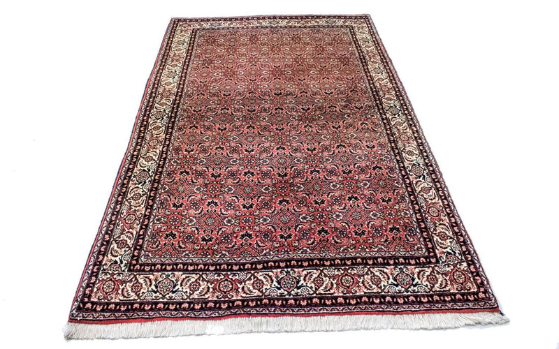 Perzisch tapijt - Bijar - 216 x 125 cm - licht rood