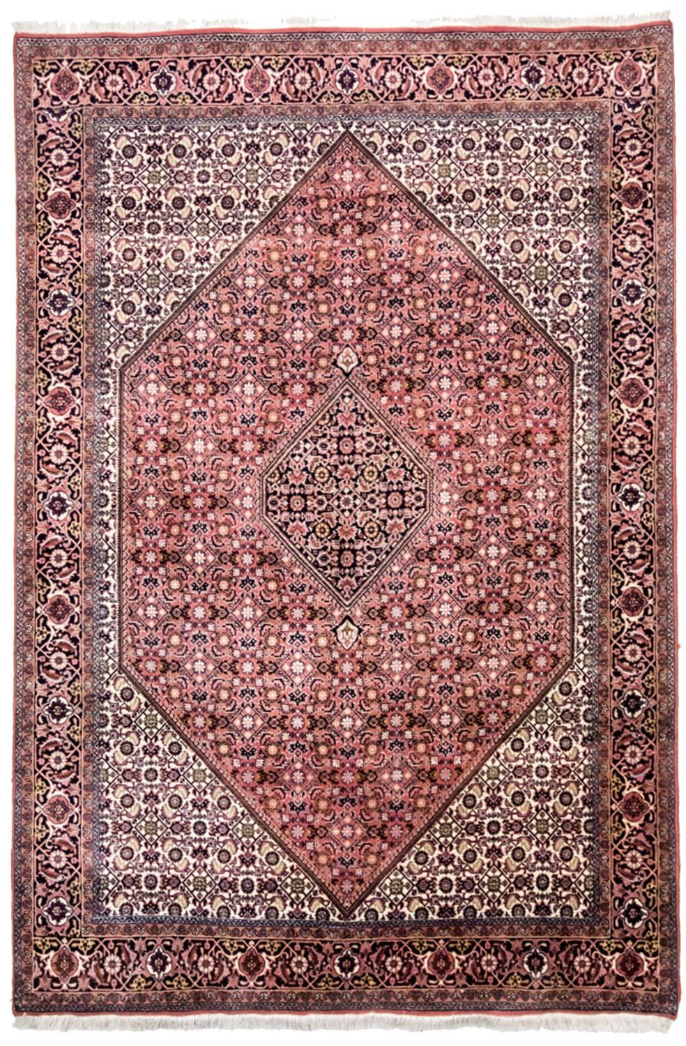 Perzisch tapijt - Bijar - 255 x 170 cm - licht rood