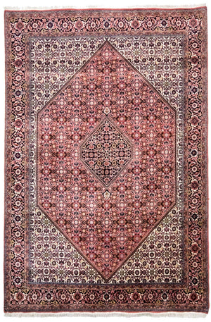 Perzisch tapijt - Bijar - 255 x 170 cm - licht rood