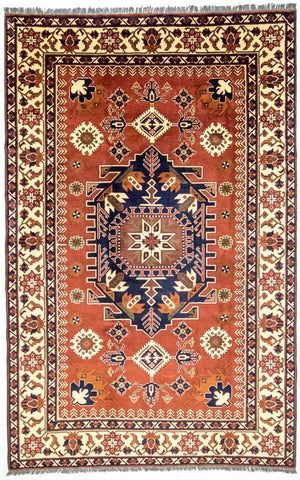 Afghaans tapijt - Hatshlu - 313 x 203 cm - roest