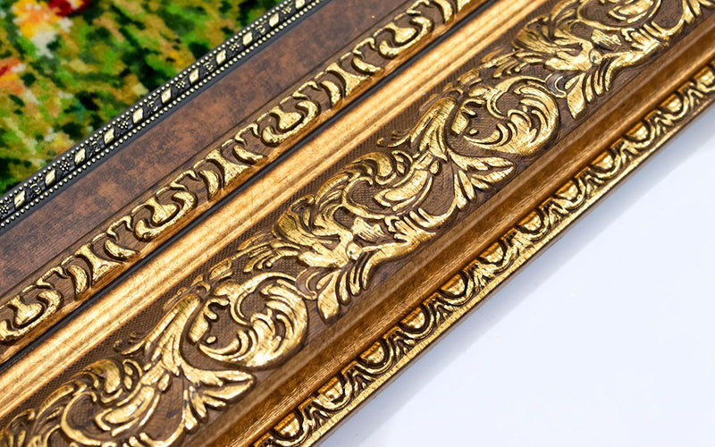 Afbeelding tapijt vierkant  - 116 x 95 cm - veelkleurig