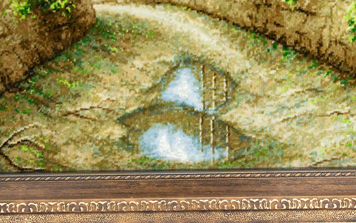 Afbeelding tapijt - 112 x 75 cm - veelkleurig