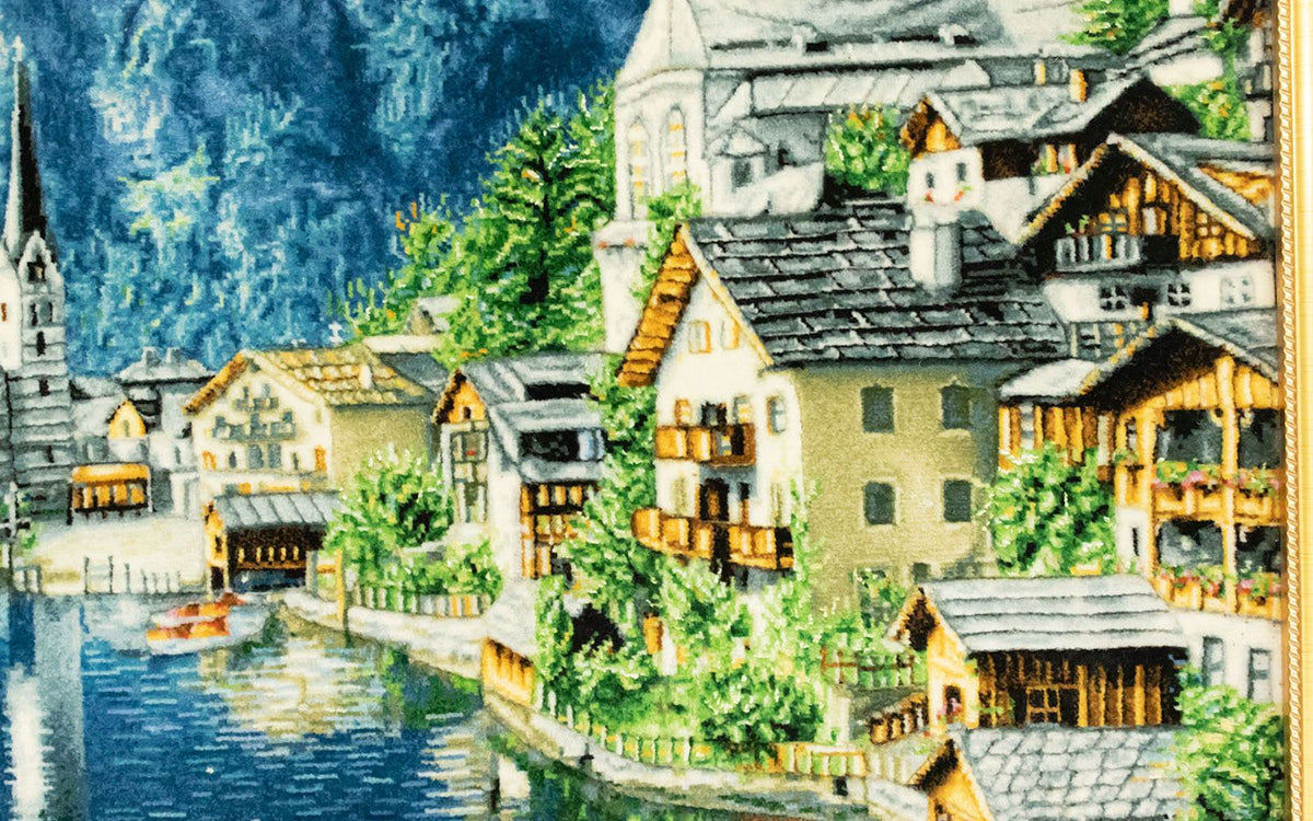 Afbeelding tapijt - 108 x 83 cm - veelkleurig