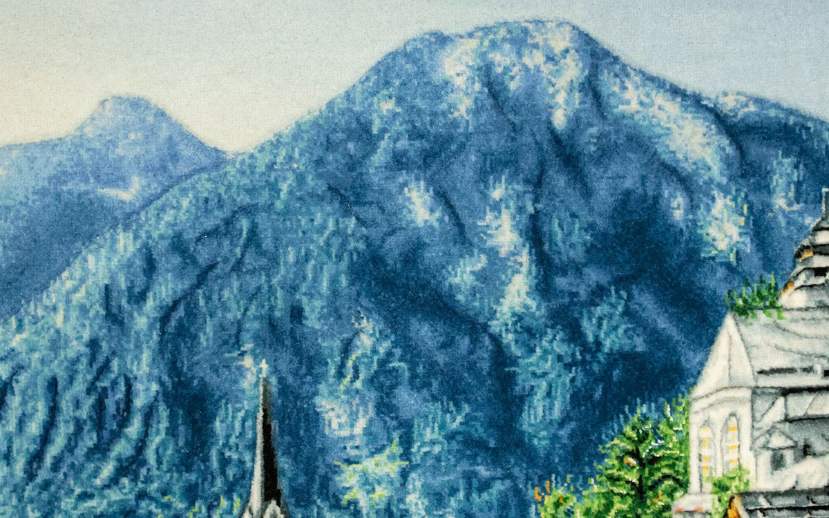 Afbeelding tapijt - 108 x 83 cm - veelkleurig